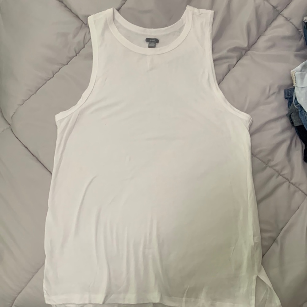White Aerie tank size small